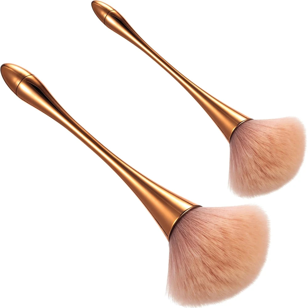 Boao Rose Gold Powder Brush Set