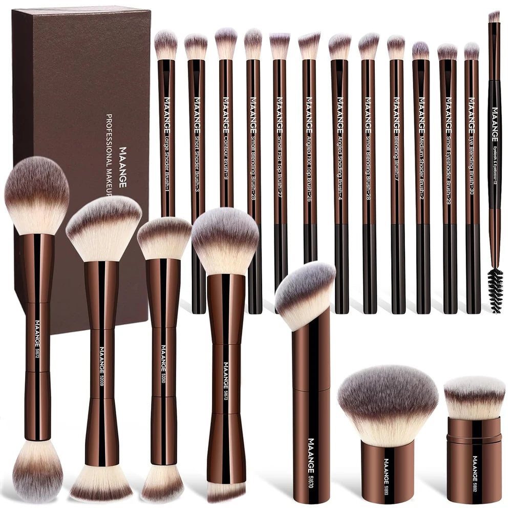 Maange Twenty Piece Makeup Brush Set