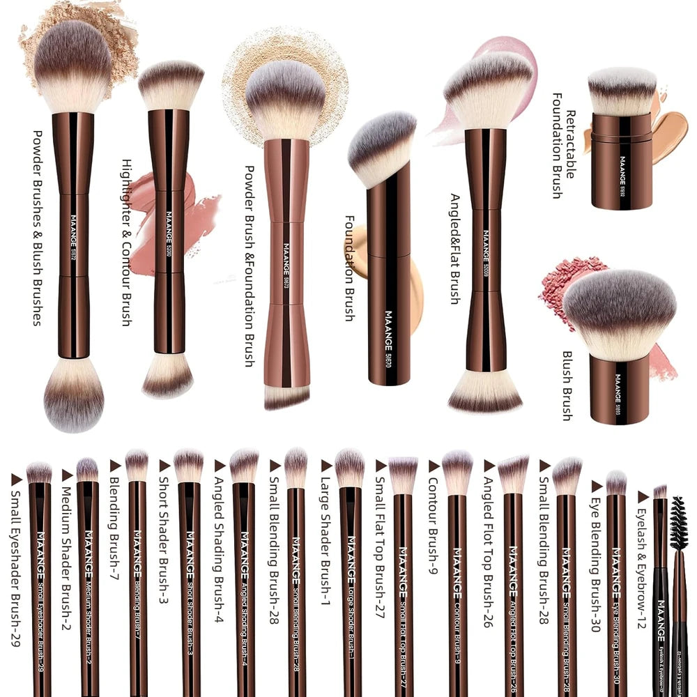 Maange Twenty Piece Makeup Brush Set