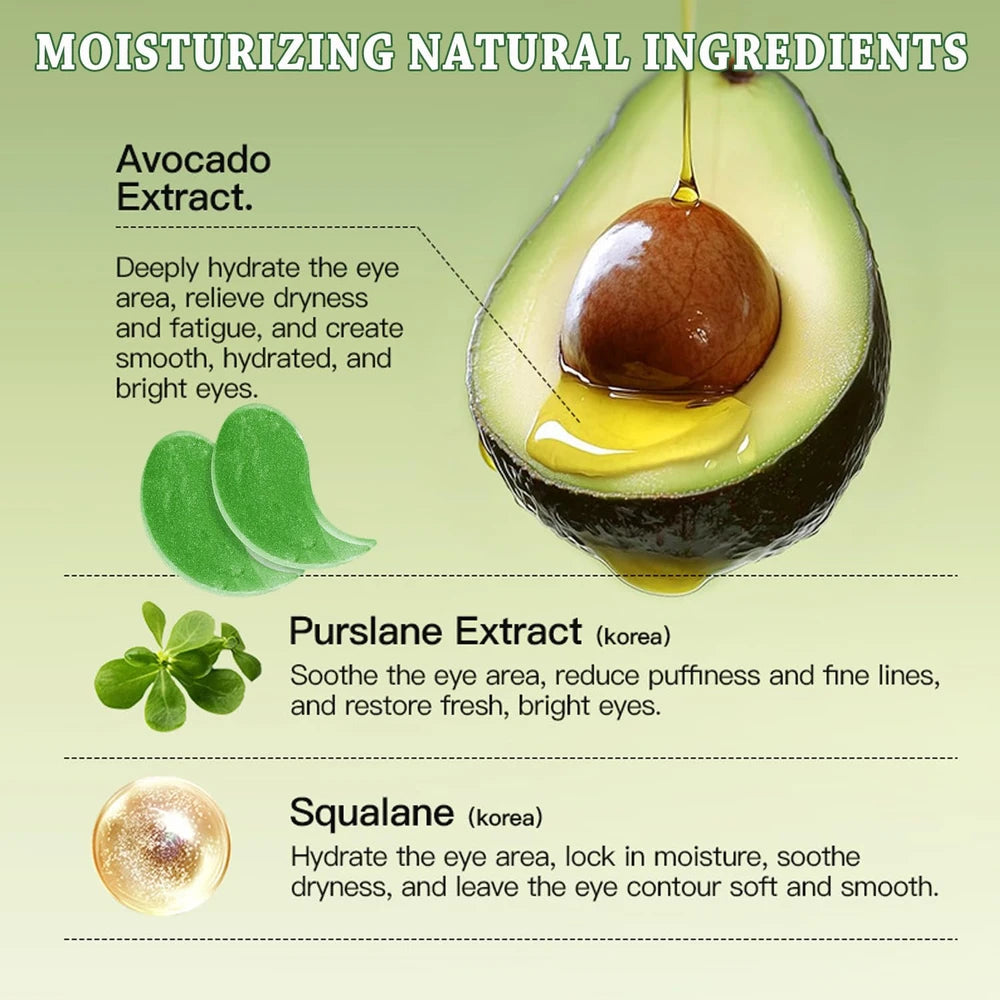 Firstfly Avocado Under Eye Patches