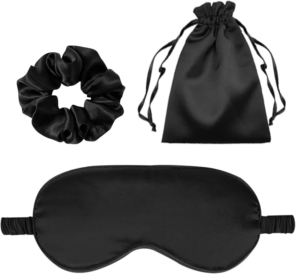 Silky Satin Sleep Mask Set