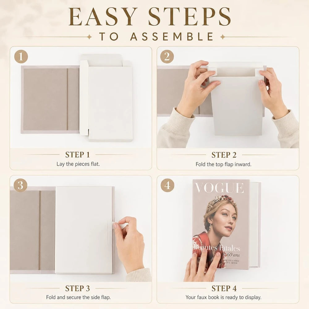 Probenex Decorative Book Set