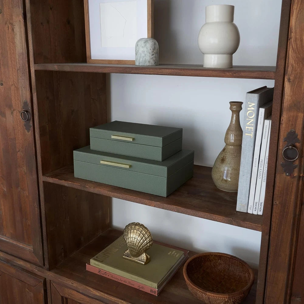 PU Leather Decorative Storage Boxes
