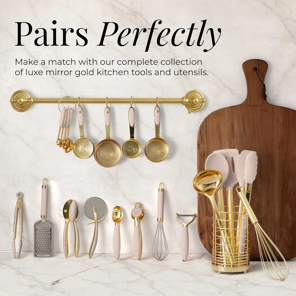 Gold Silicone Measuring Set