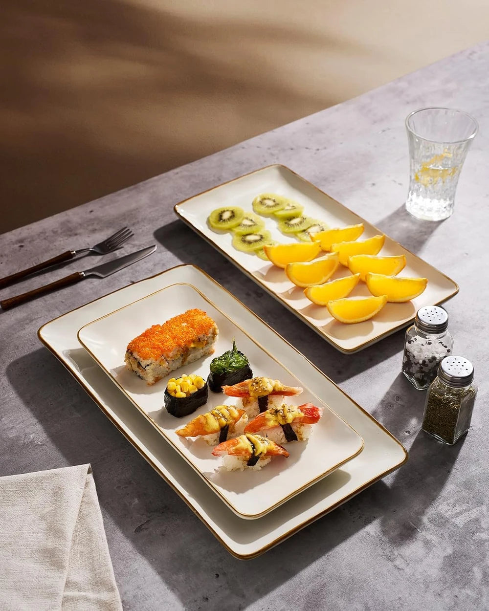 Ocean Series Stoneware Serving Platters