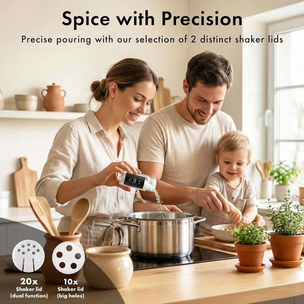 Edelhaus Square Spice Jars