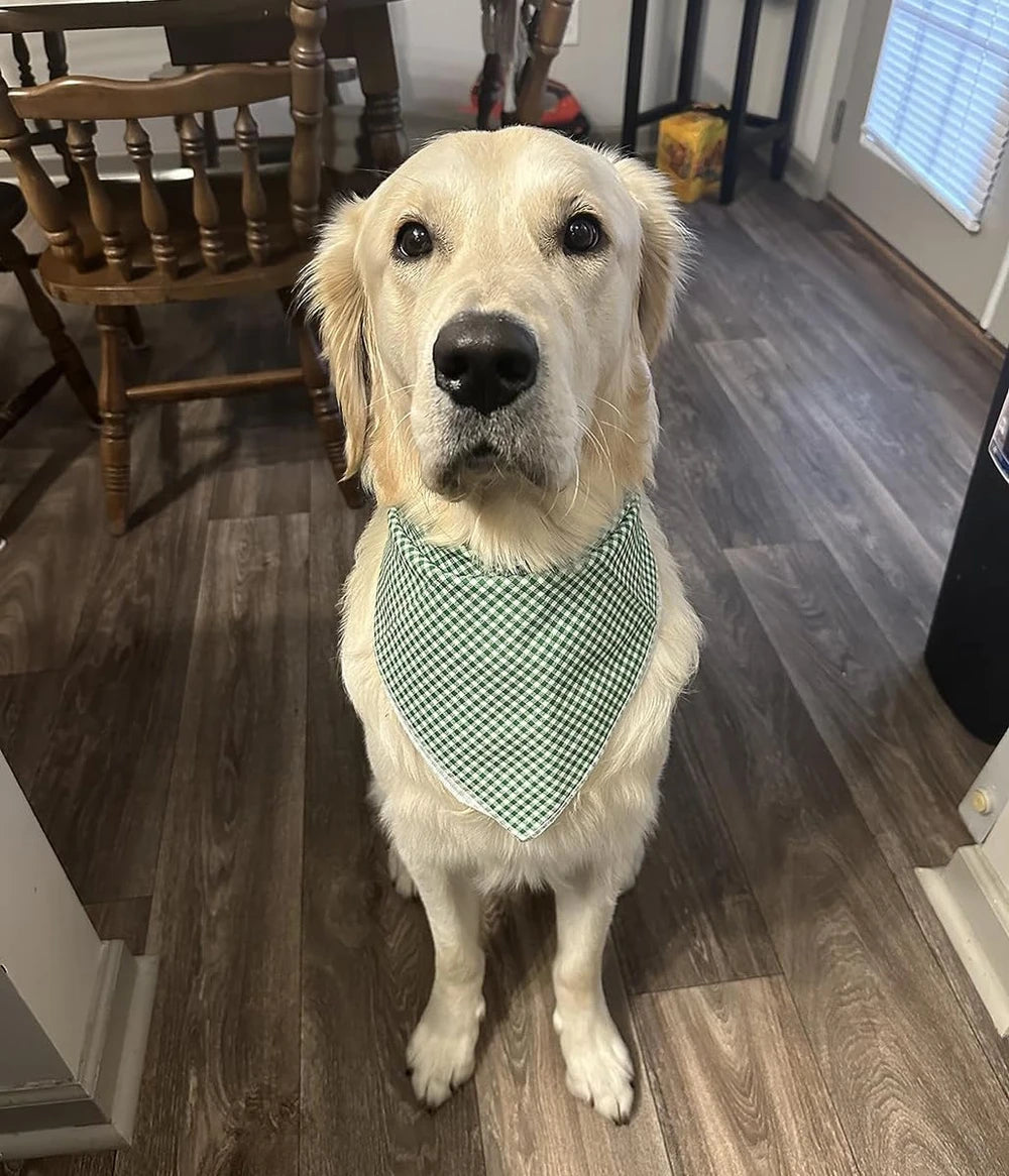 Cotton Holiday Dog Bandana
