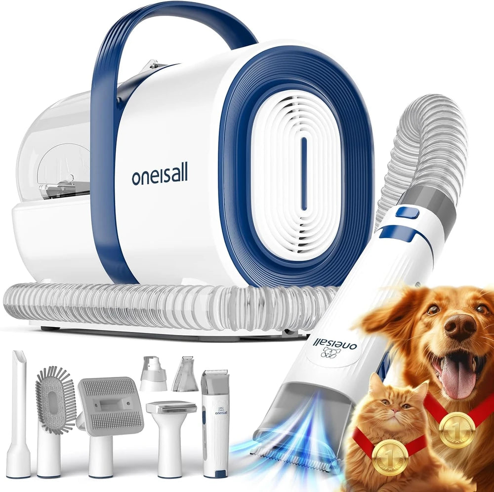 Oneisall Pet Grooming Vacuum Kit