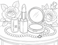 Luxe Coloring Page
