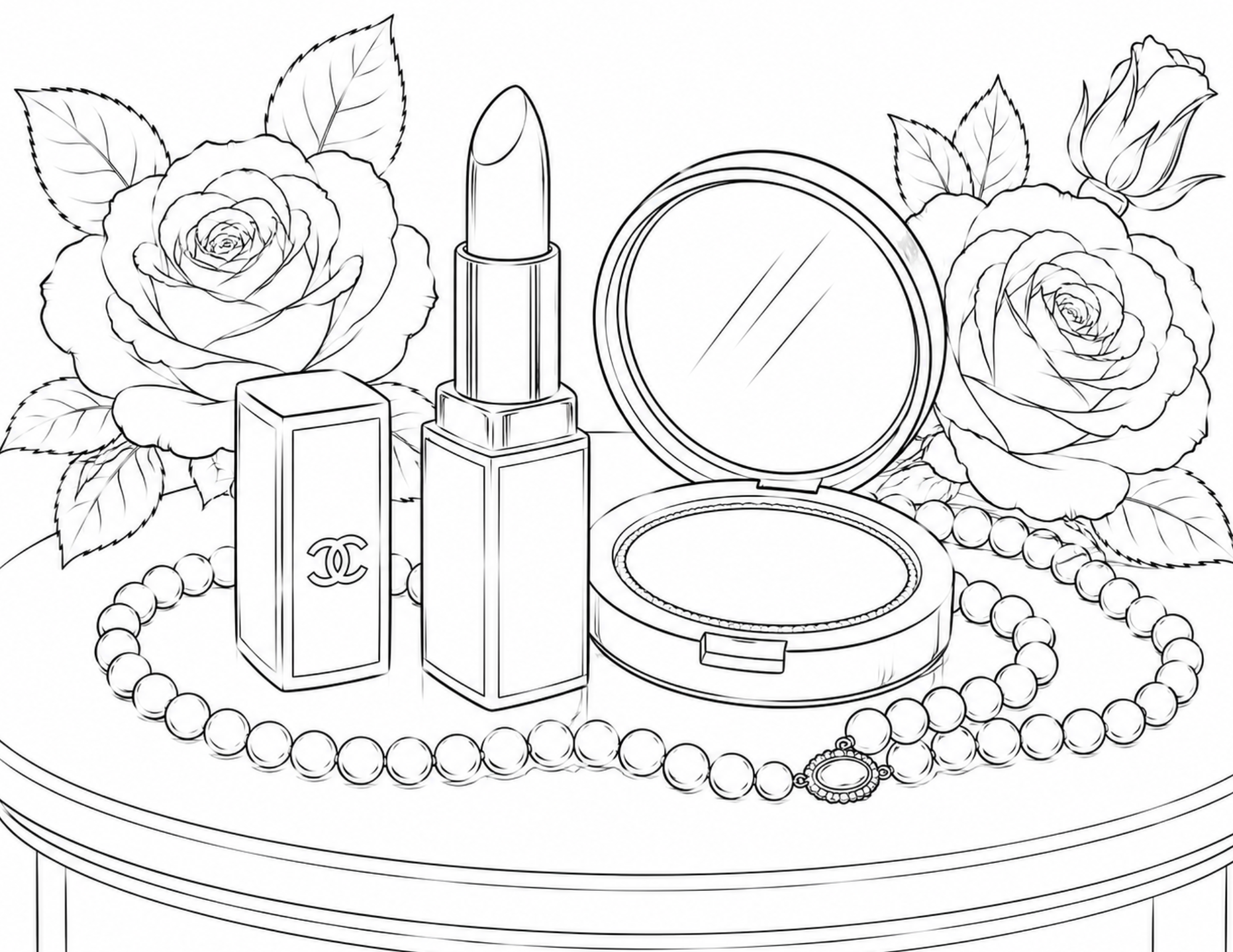 Luxe Coloring Page