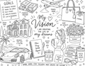 Luxe Coloring Page