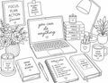 Luxe Coloring Pages