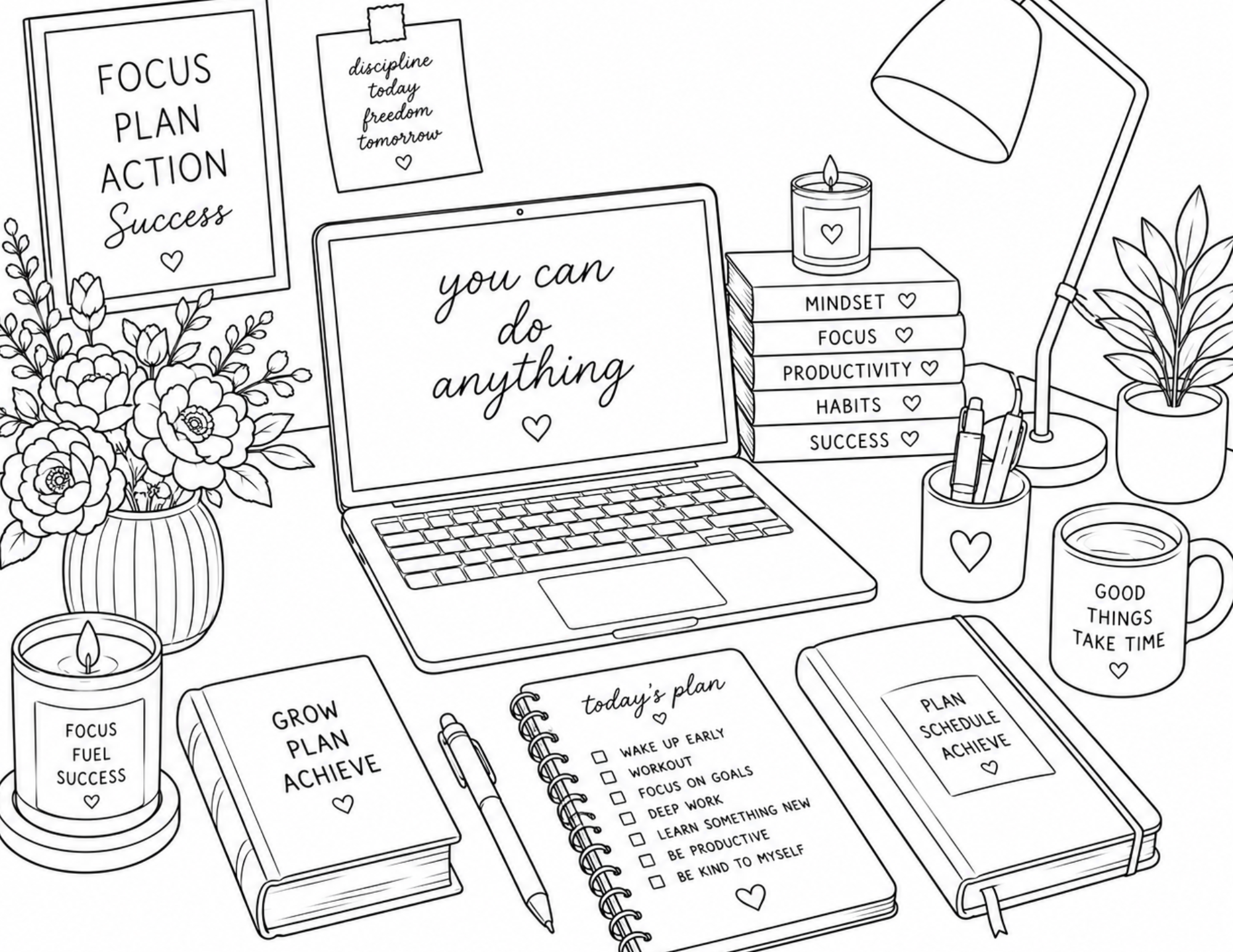 Luxe Coloring Pages
