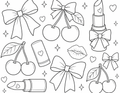 Luxe Coloring Page