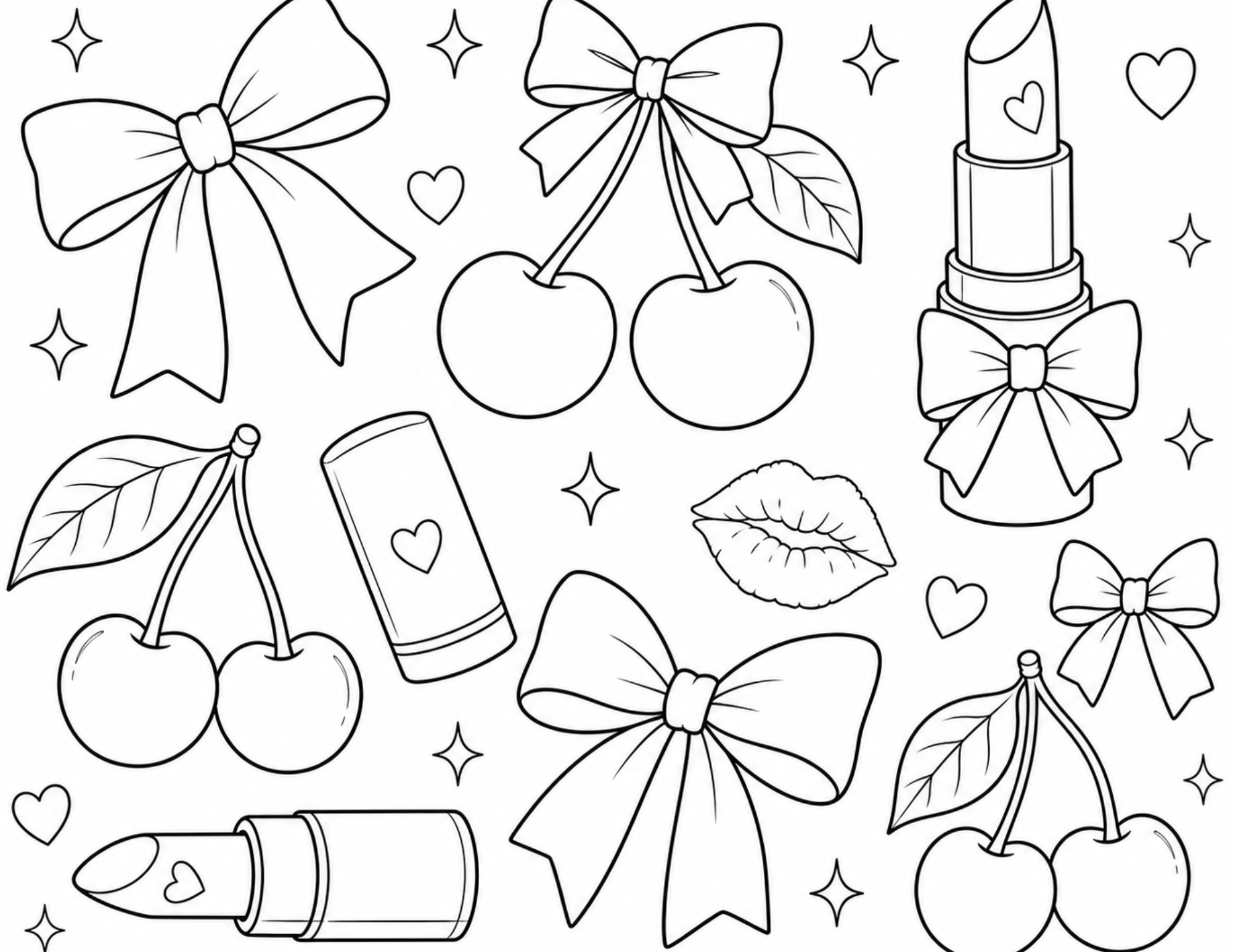 Luxe Coloring Page