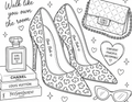 Luxe Coloring Page