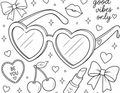 Luxe Coloring Page