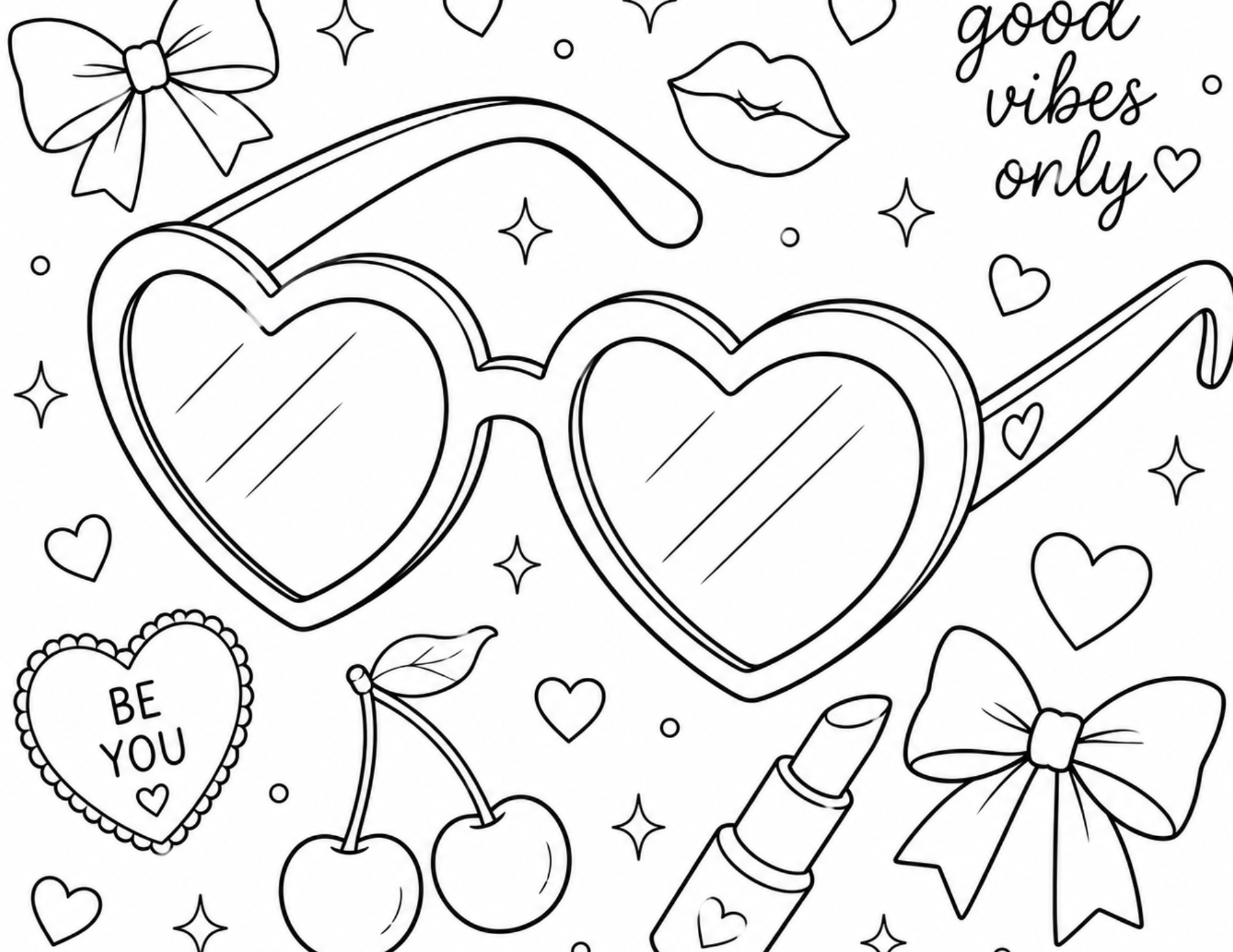 Luxe Coloring Page