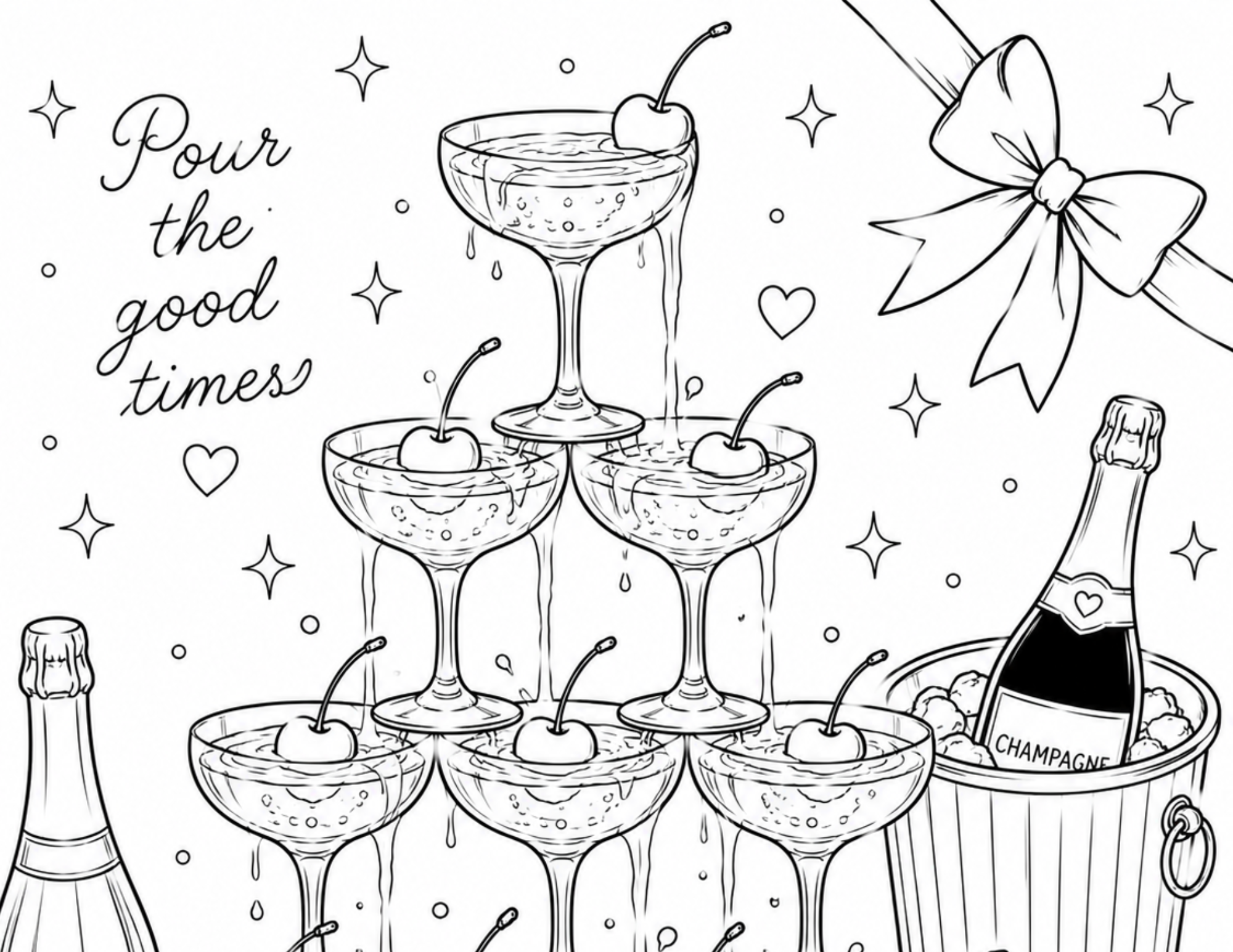 Luxe Coloring Page