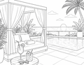 Luxe Coloring Page