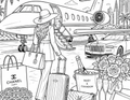 Luxe Coloring Page